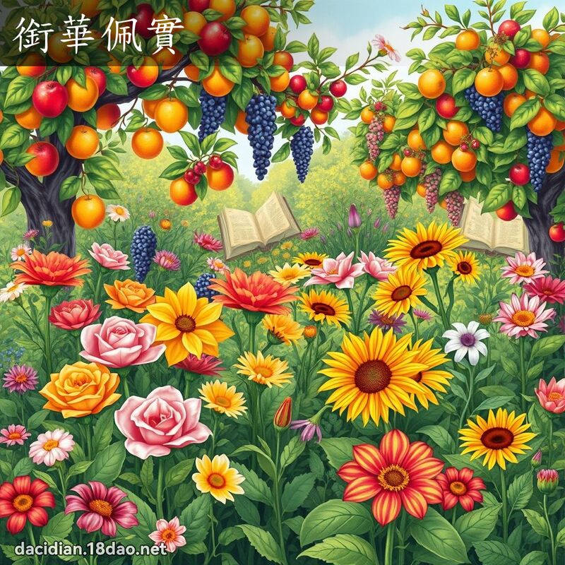 銜華佩實 - 國語大辭典配圖