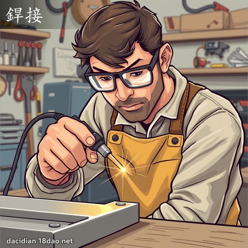 銲接 - 国语大辞典配图