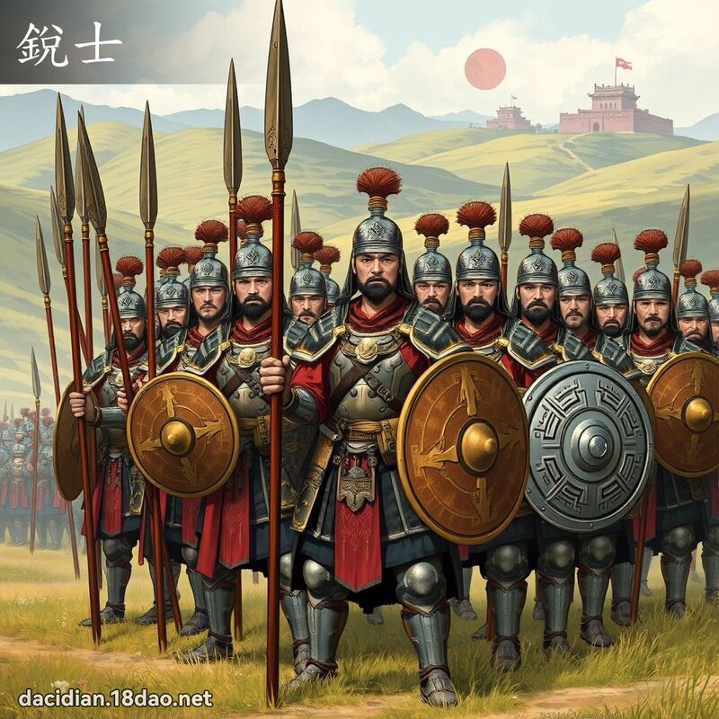 锐士 - 国语大辞典配图