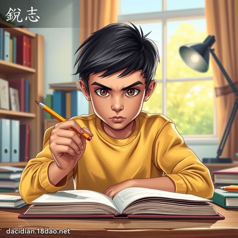銳志 - 國語大辭典配圖