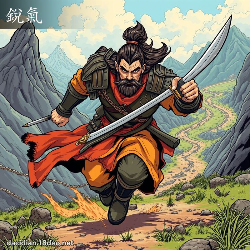 銳氣 - 國語大辭典配圖