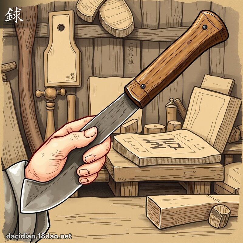 銶 - 國語大辭典配圖
