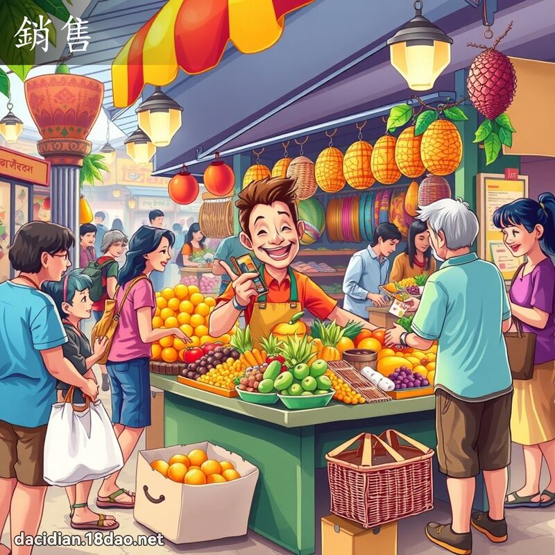銷售 - 國語大辭典配圖