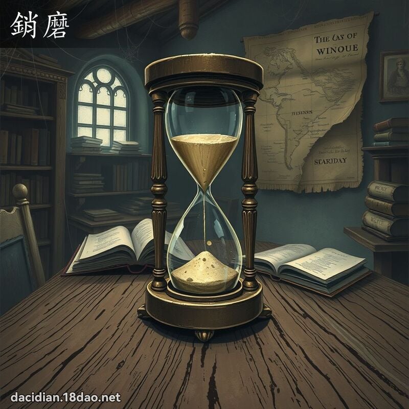 销磨 - 国语大辞典配图