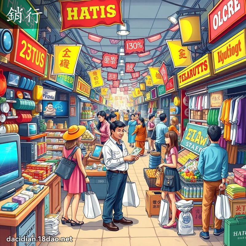 銷行 - 國語大辭典配圖