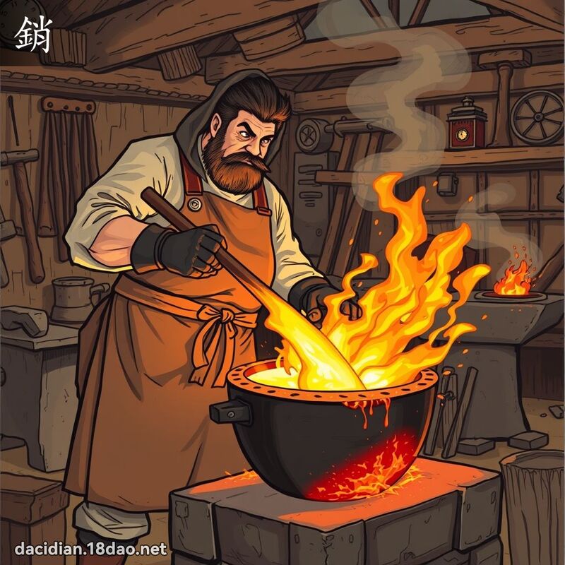 銷 - 國語大辭典配圖