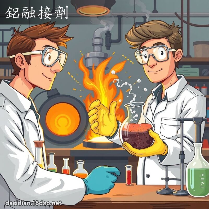 鋁融接劑 - 國語大辭典配圖