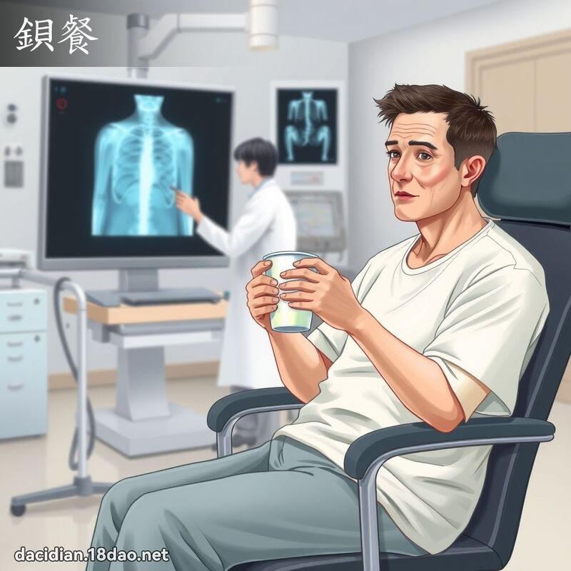 钡餐 - 国语大辞典配图