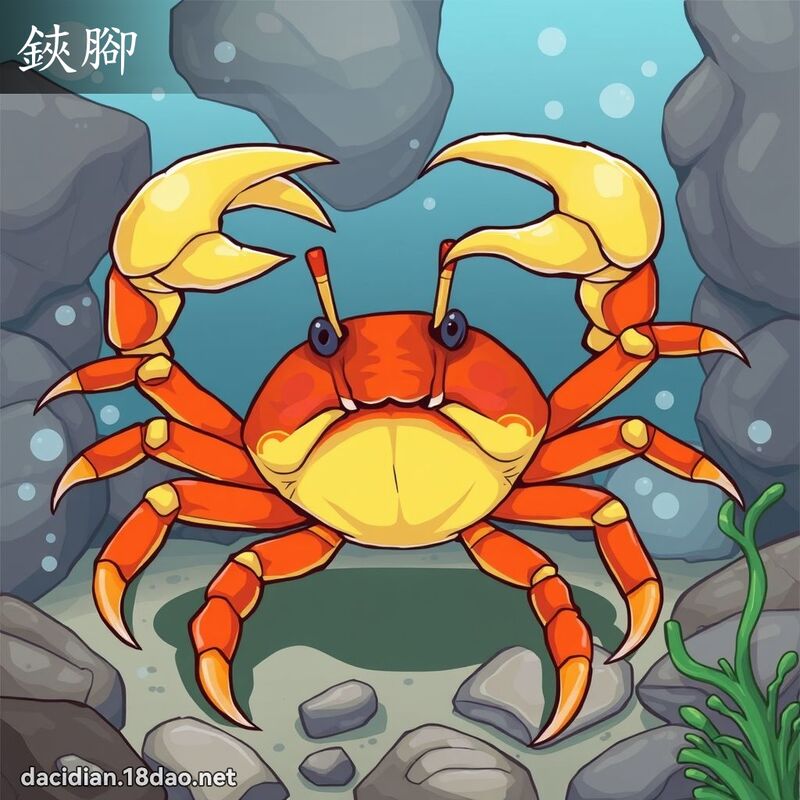 鋏腳 - 國語大辭典配圖
