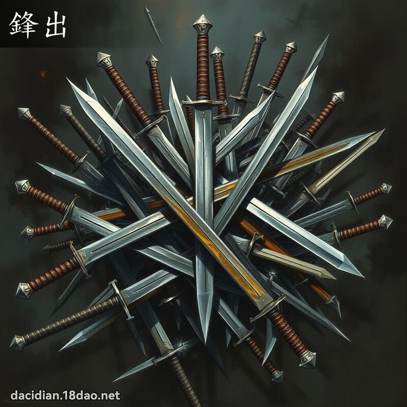 锋出 - 国语大辞典配图