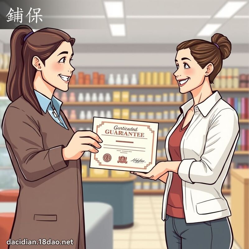铺保 - 国语大辞典配图
