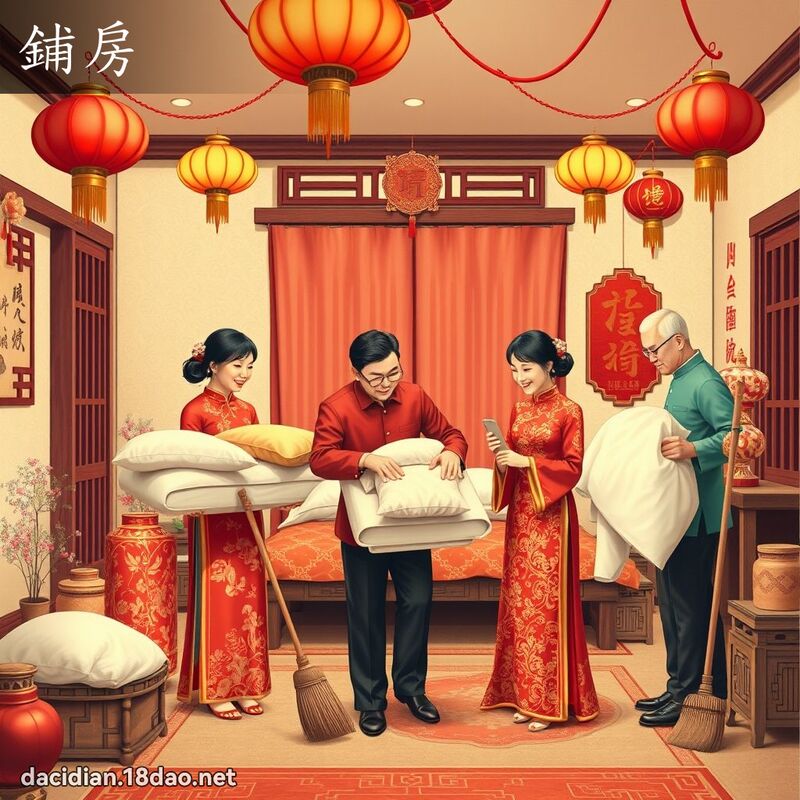 鋪房 - 國語大辭典配圖