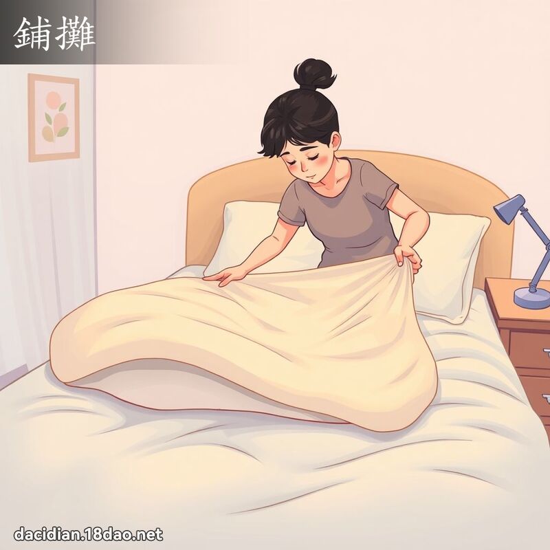 铺摊 - 国语大辞典配图