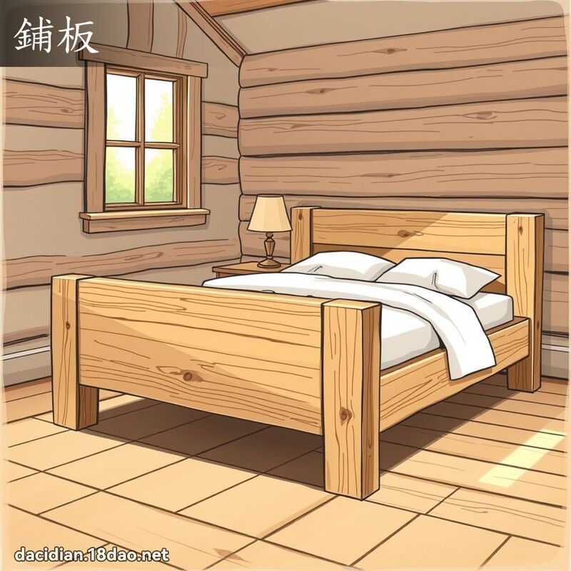 铺板 - 国语大辞典配图