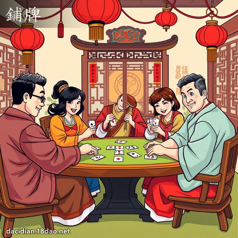 铺牌 - 国语大辞典配图