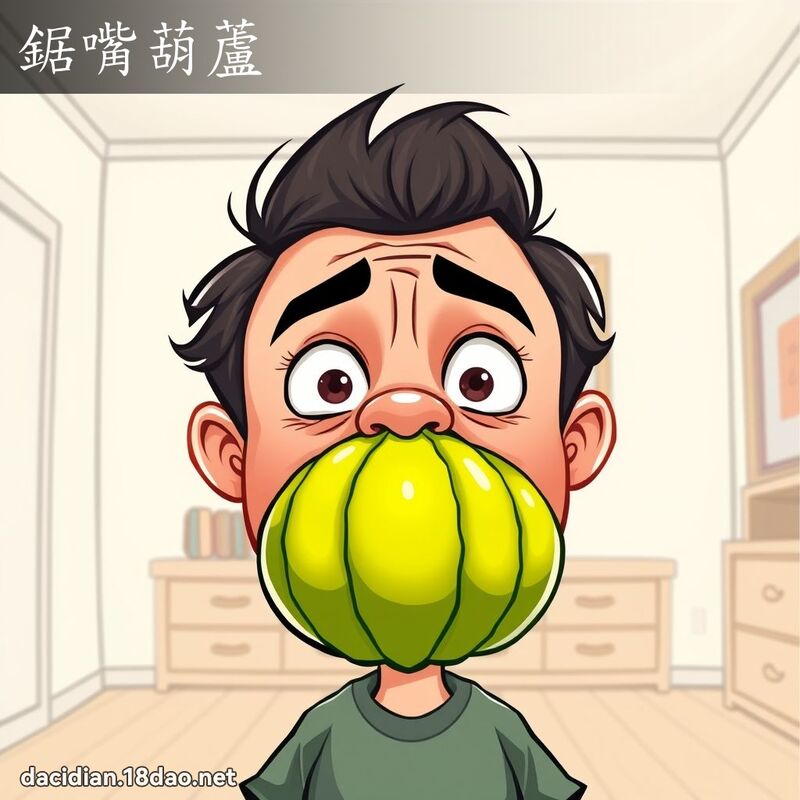 鋸嘴葫蘆 - 國語大辭典配圖