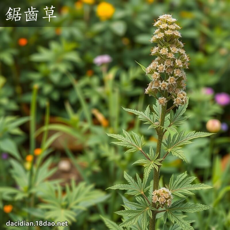鋸齒草 - 國語大辭典配圖
