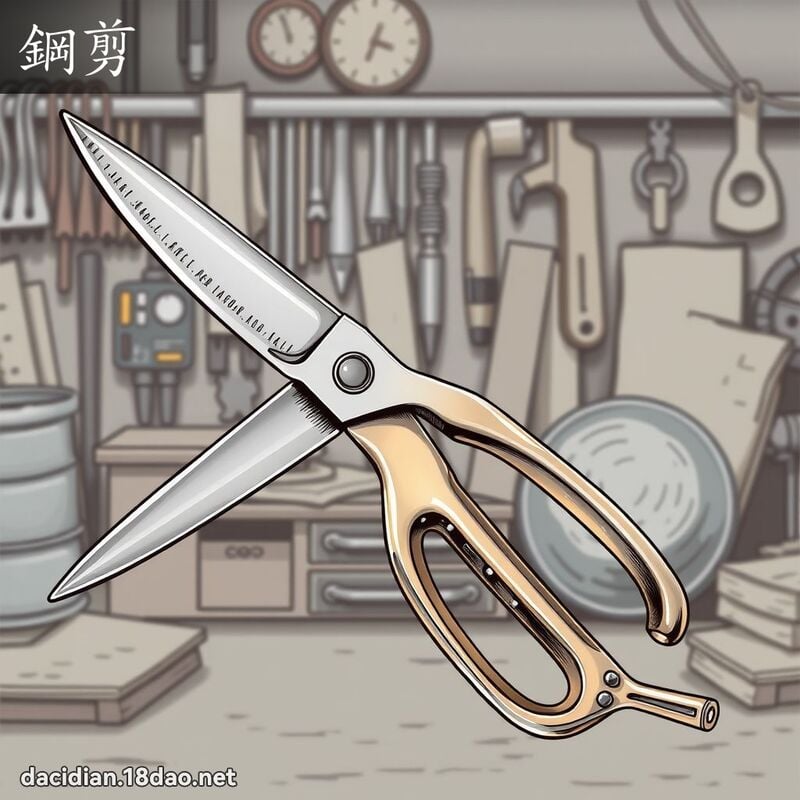钢剪 - 国语大辞典配图