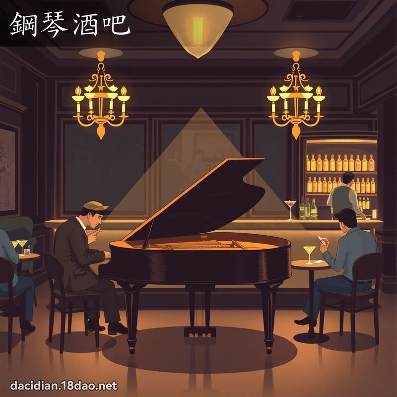 鋼琴酒吧 - 國語大辭典配圖