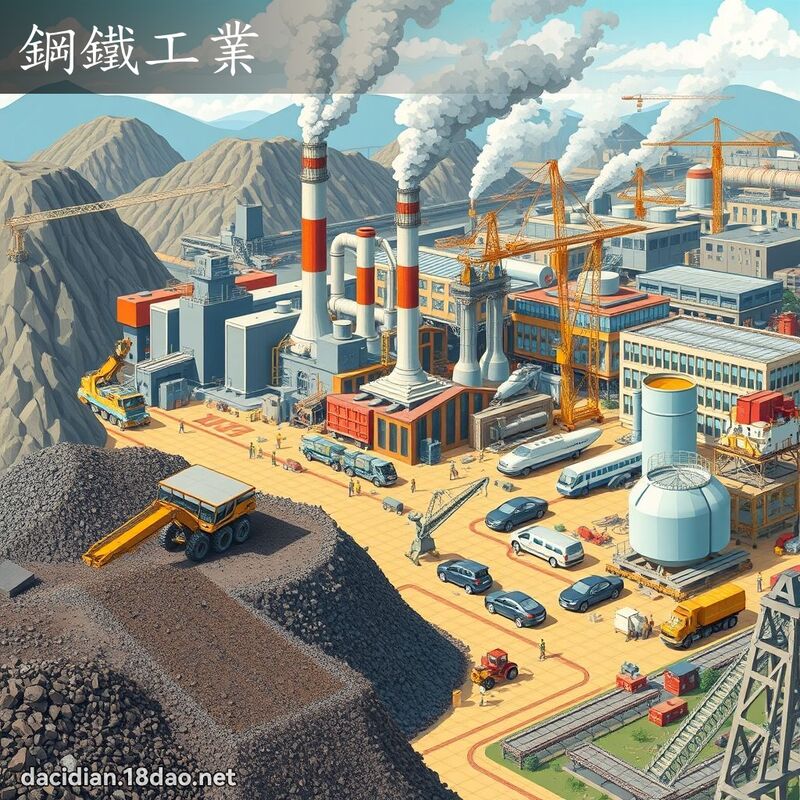 鋼鐵工業 - 國語大辭典配圖