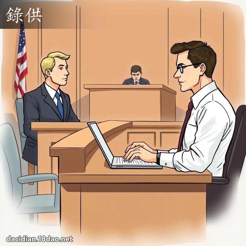 录供 - 国语大辞典配图