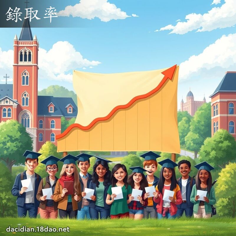 录取率 - 国语大辞典配图
