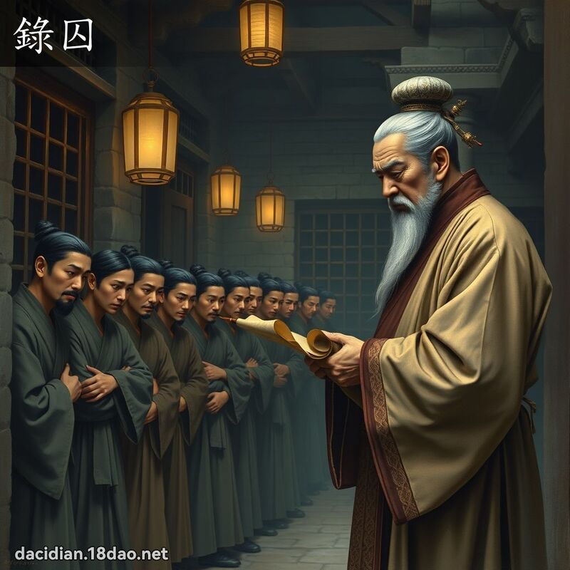 录囚 - 国语大辞典配图