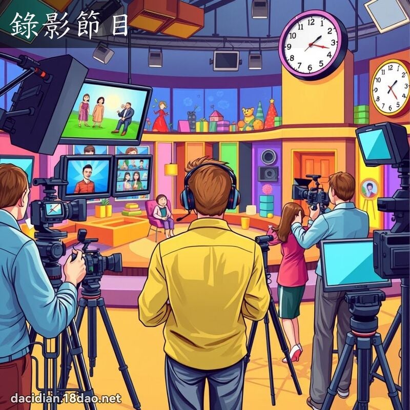 錄影節目 - 國語大辭典配圖