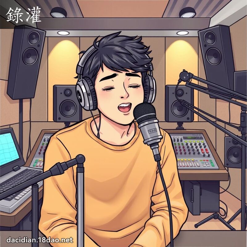 錄灌 - 國語大辭典配圖