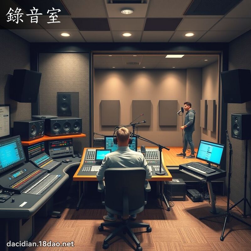 录音室 - 国语大辞典配图