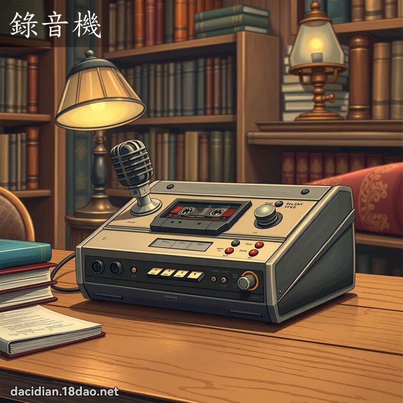 录音机 - 国语大辞典配图