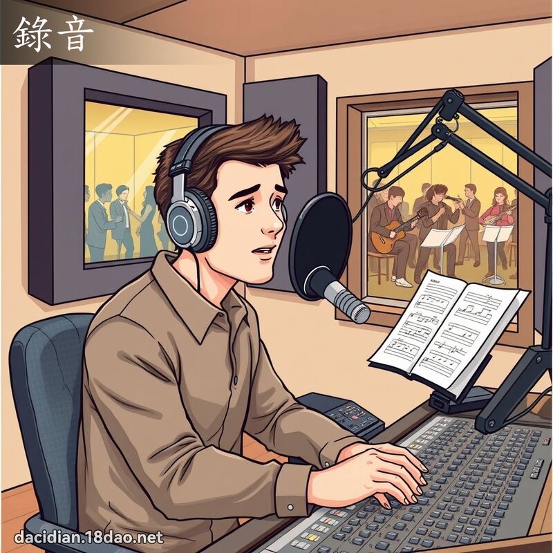 录音 - 国语大辞典配图