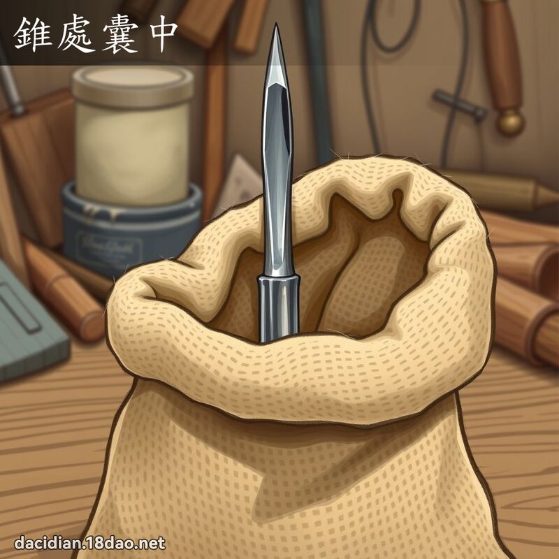 錐處囊中 - 國語大辭典配圖