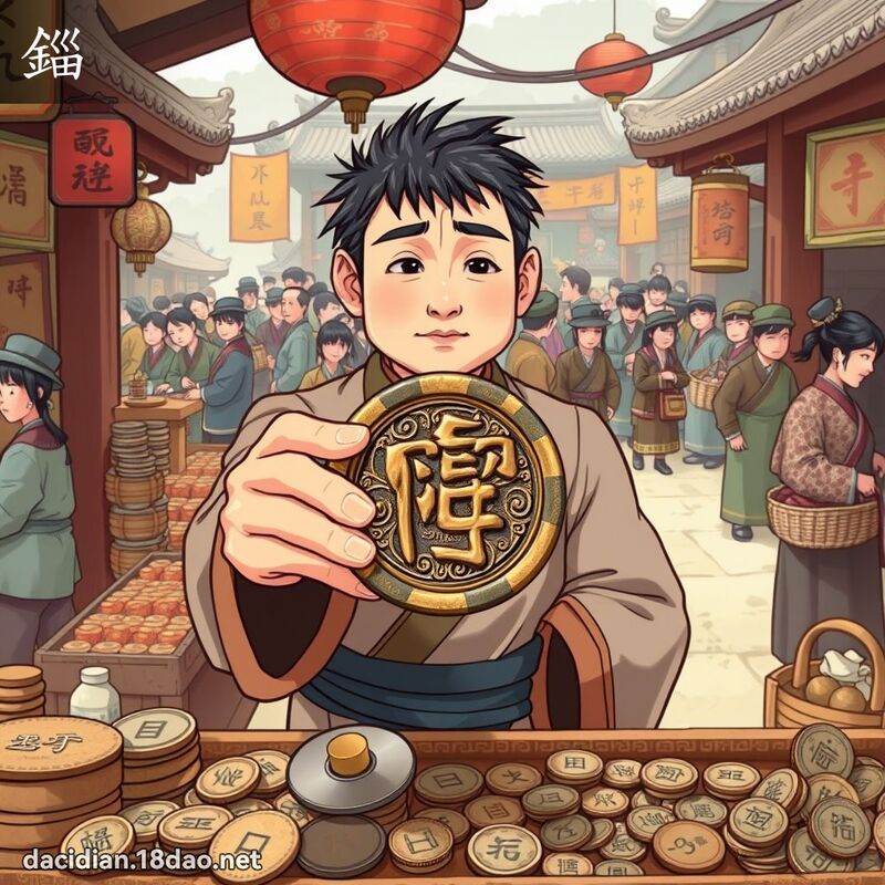 錙 - 国语大辞典配图