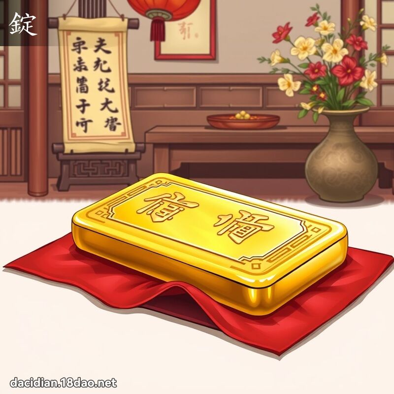 锭 - 国语大辞典配图