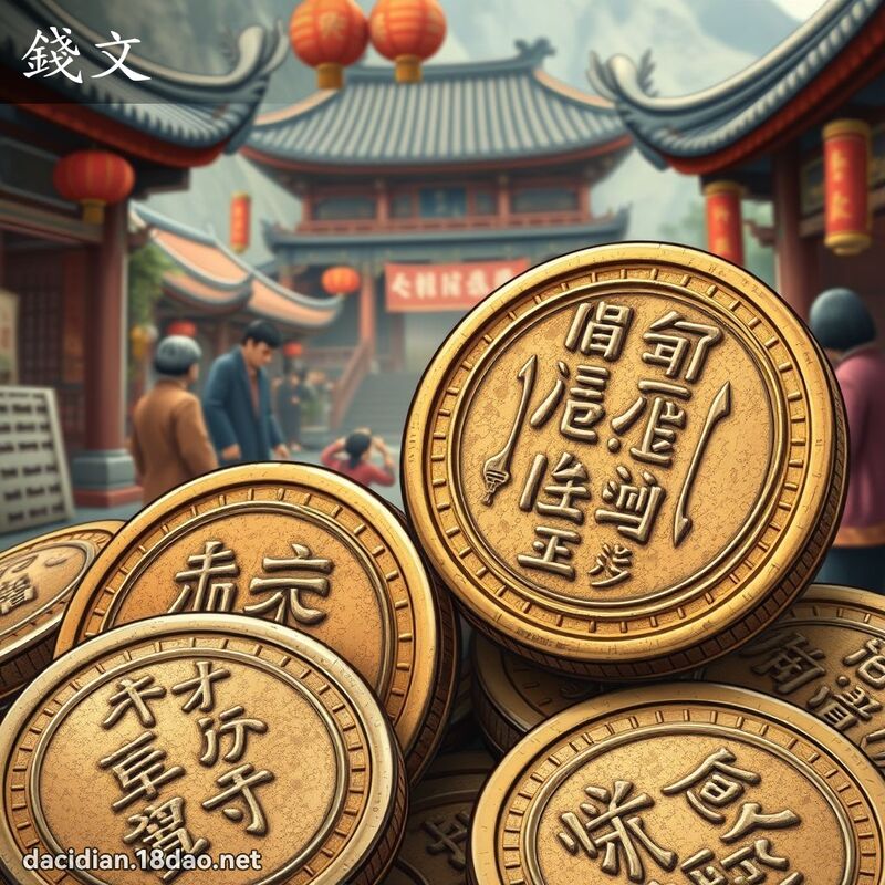 錢文 - 國語大辭典配圖