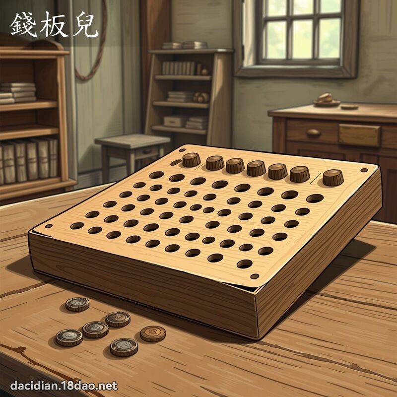 钱板儿 - 国语大辞典配图