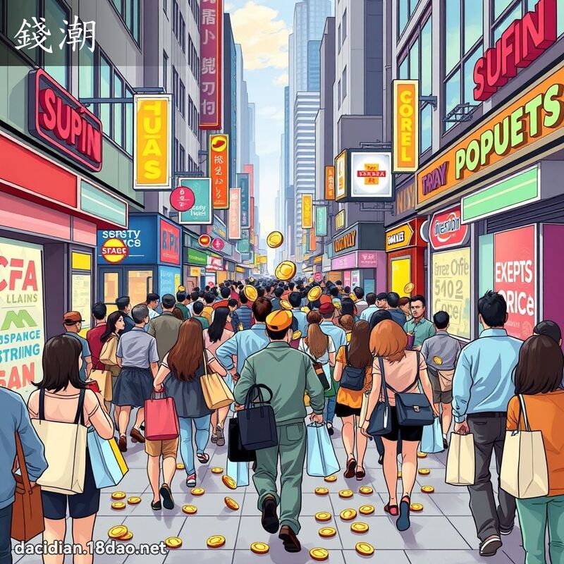 钱潮 - 国语大辞典配图