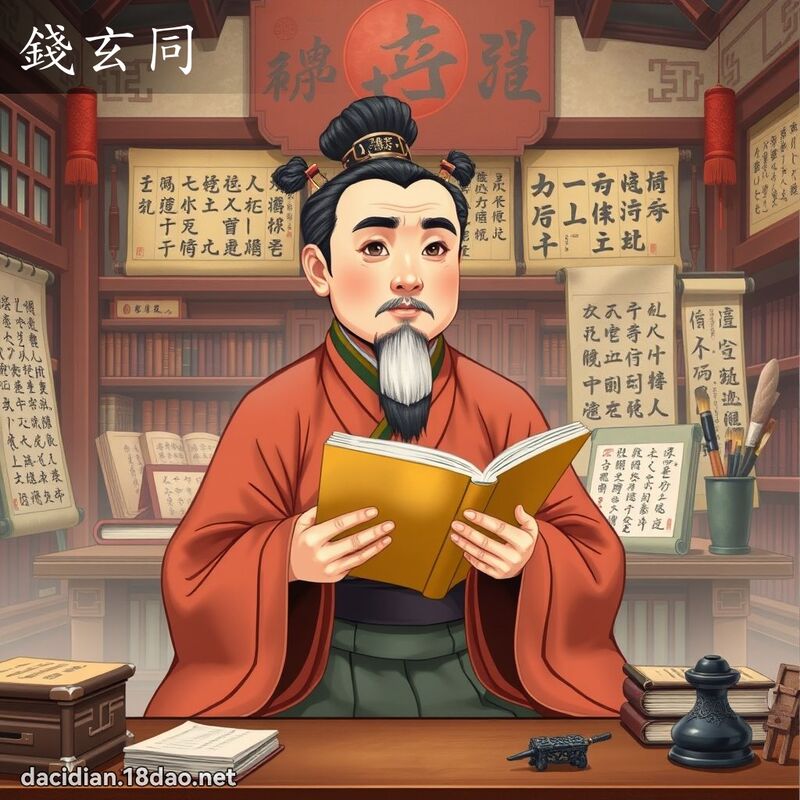 钱玄同 - 国语大辞典配图