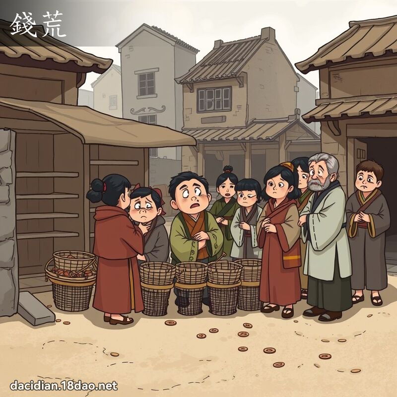 钱荒 - 国语大辞典配图