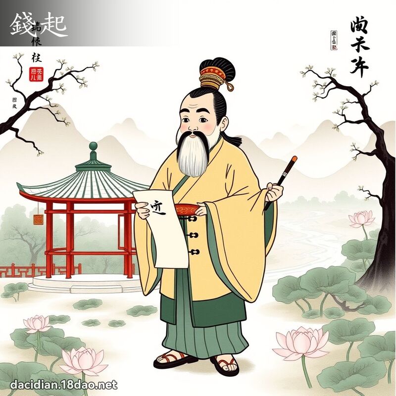 钱起 - 国语大辞典配图