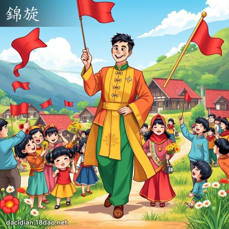 锦旋 - 国语大辞典配图
