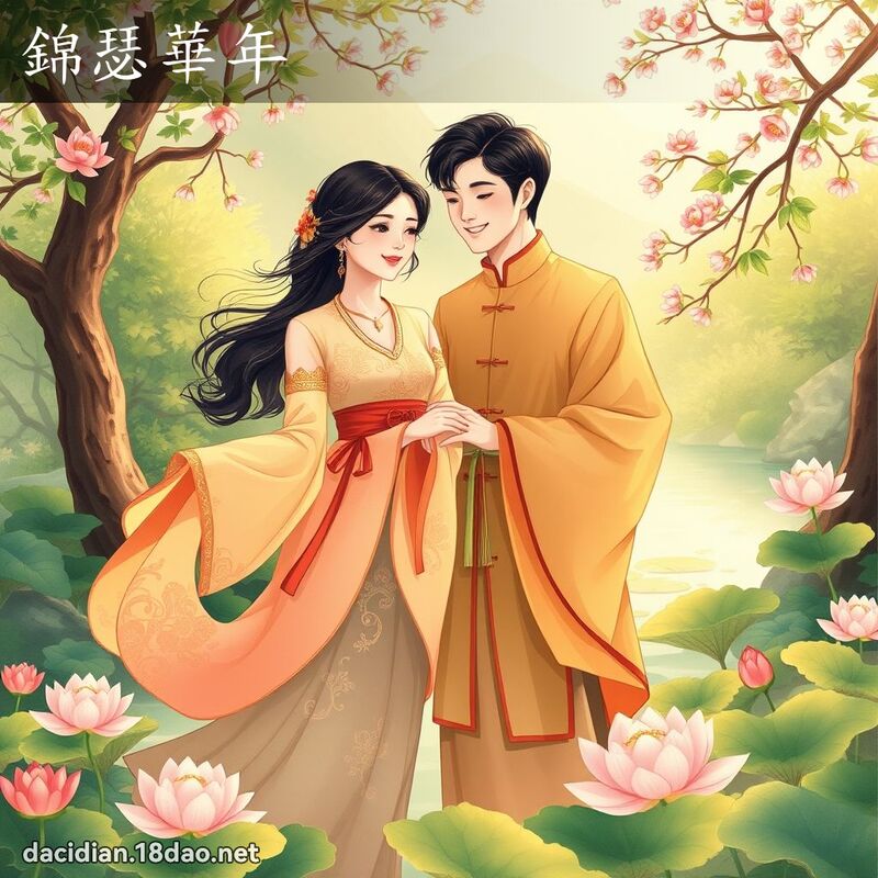 锦瑟华年 - 国语大辞典配图