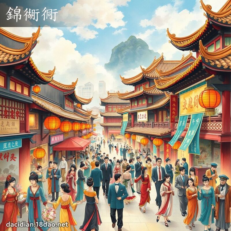 锦衚衕 - 国语大辞典配图