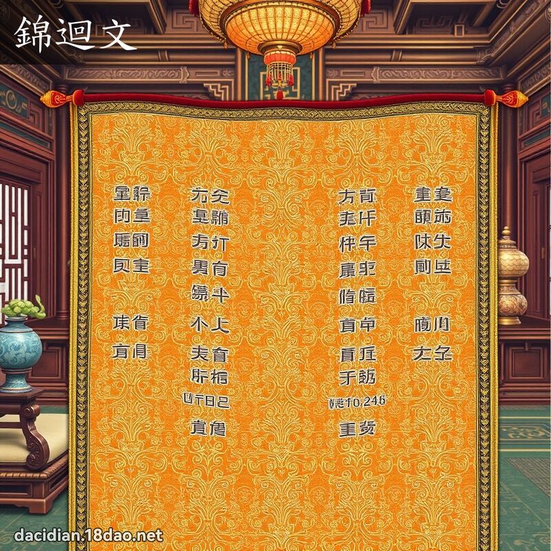 锦回文 - 国语大辞典配图