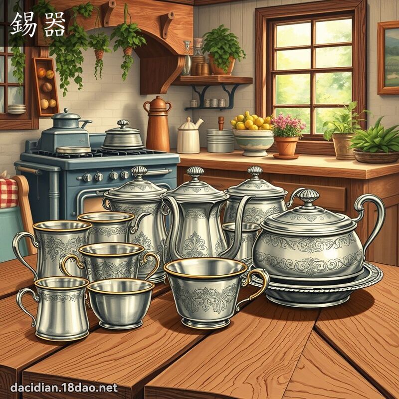 锡器 - 国语大辞典配图