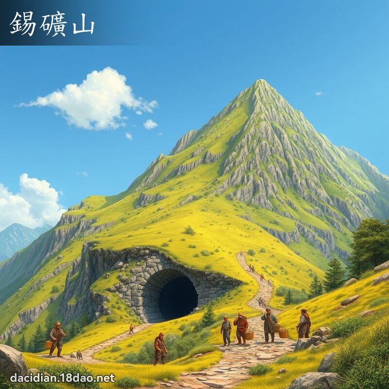 錫礦山 - 國語大辭典配圖