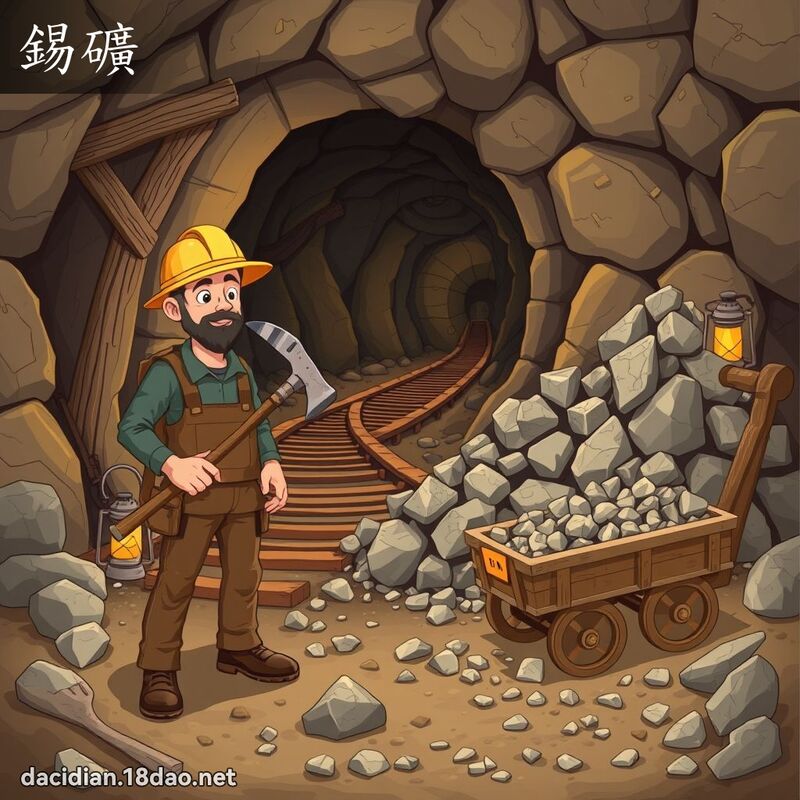 錫礦 - 國語大辭典配圖