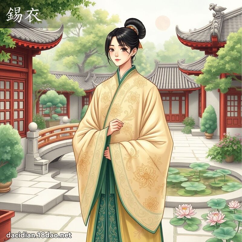 锡衣 - 国语大辞典配图