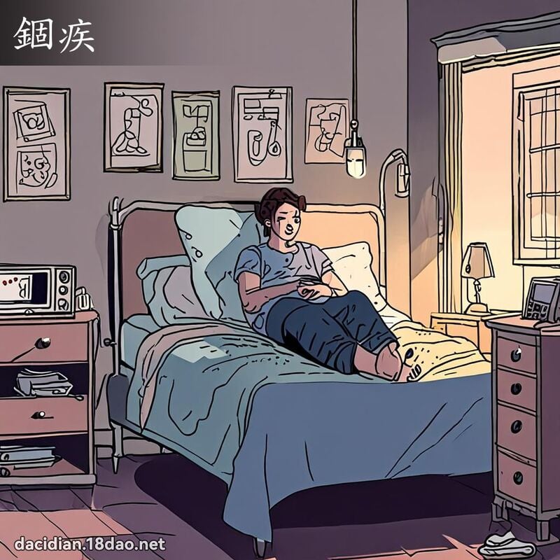 錮疾 - 国语大辞典配图